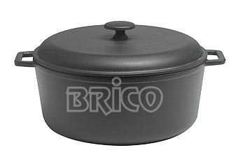 Cast Iron Round Casserole A20N
