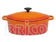Cast Iron Oval Casserole