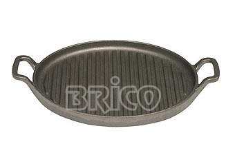 Cast Iron Round Grill Plate