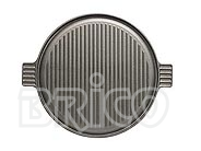 Cast Iron Round Reversible Griddle Plate