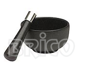 Cast Iron Mortar & Pestle with S.S Top Knob