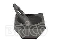 Cast Iron Square Mortar & Pestle