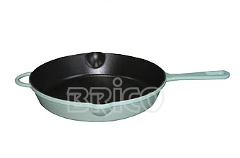 Cast Iron Fry Pan With Helping Handle 