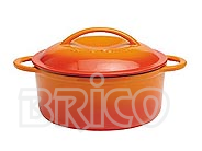Cast Iron Round Casserole