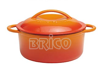 Cast Iron Round Casserole
