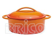 Cast Iron Oval Casserole