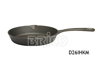 Cast Iron Fry Pan With Helper Handle
