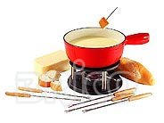 9 Pieces Cast Iron Cheese Fondue Set M21