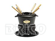10 Pieces Cast Iron Fondue Set M22