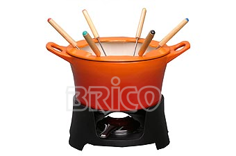 20cm Cast Iron Fondue Pot