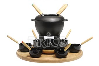Brico 23 Pieces Cast Iron Fondue Set UM18R