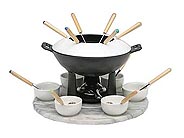 23 Pieces Cast Iron Mini Wok Set W25