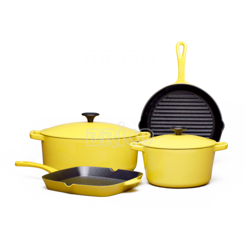 Warm Living Cast Iron Enameled Cookware WL Series