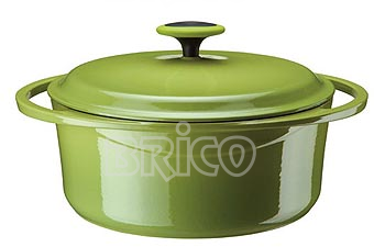 Round Casserole With Silicone Knob