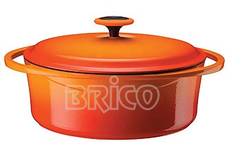 Oval Casserole With Silicone Knob