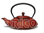 Cast Iron Tea Kettle - T0715A