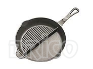 Cast Iron Duo Grill And Skillet Pan