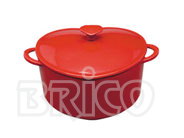 Cast Iron Heart Casserole
