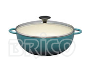 Cast Iron Soup Pot with Glass Lid