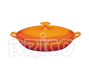 Cast Iron Covered Paella Pan