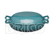 Cast Iron Buffet Casserole with Grill Cover