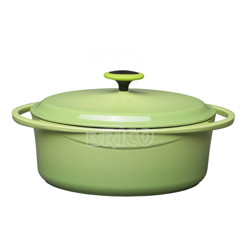 Cast Iron Oval Casserole MGB27