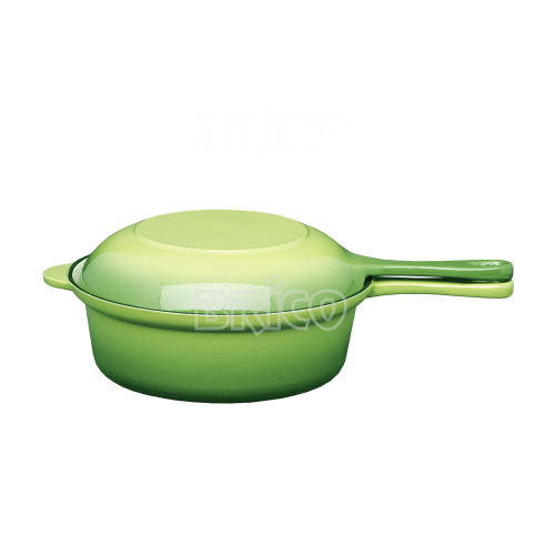 Cast Iron Sauce Pan with Cast Iron Fry Pan Lid MGC16