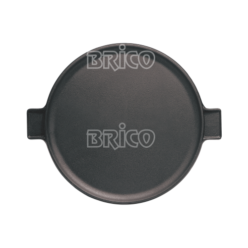 Cast Iron Round Reversible Griddle Plate BRI35B