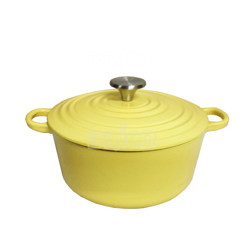 22cm Cast Iron Round Casserole SMA22